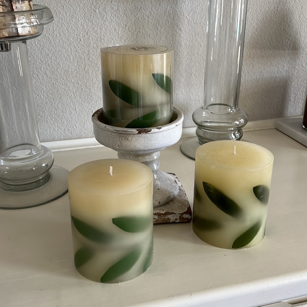Napa Harvest Discontinued Pottery Barn Candle (candle holder not included)